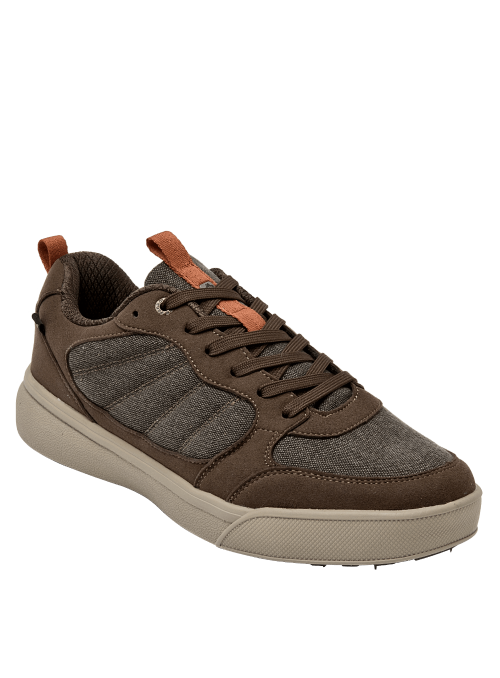 Calzado casual café de Panama Jack para hombre con caña de 6 cm y espíritu aventurero.