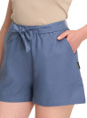 Short Badana - Mezcla de Lino K850 PANAMA JACK AZUL
