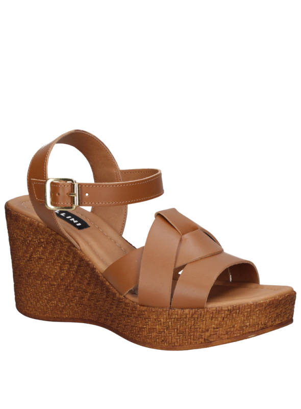 Sandalia Mujer K311 POLLINI CAFÉ
