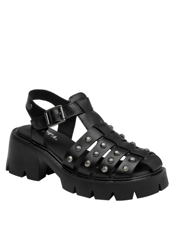 Sandalia Mujer K369 ZAPPA NEGRO