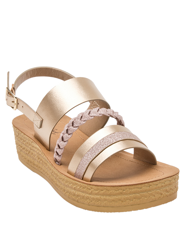 Sandalia Niña (34 Al 38) K756 PANAMA JACK ROSADO