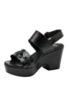 Sandalia Mujer K015 16 HRS NEGRO