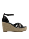 Sandalia Mujer K705 BRUNO ROSSI NEGRO