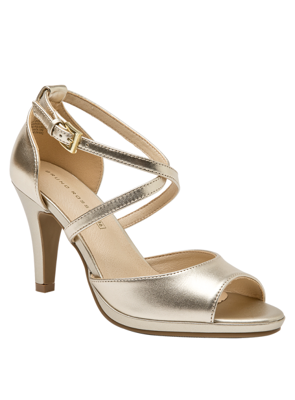 Sandalia Mujer K697 BRUNO ROSSI ORO