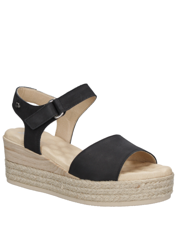 Sandalia Mujer K067 16 HRS NEGRO