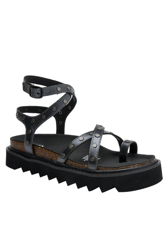 Sandalia Mujer K352 ZAPPA NEGRO
