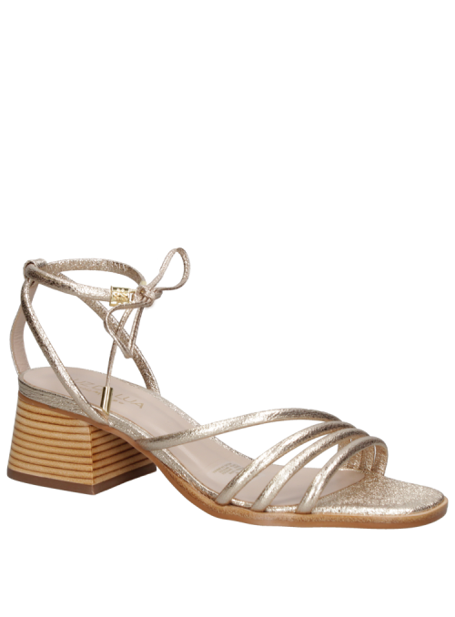 Sandalia Mujer K578 LUZ DA LUA ORO
