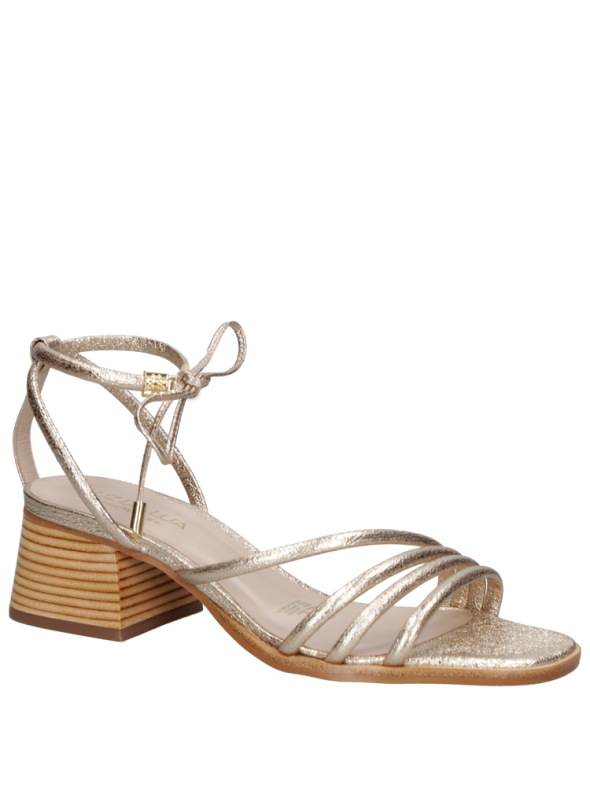 Sandalia Mujer K578 LUZ DA LUA ORO