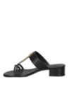 Sandalia Mujer K584 LUZ DA LUA NEGRO