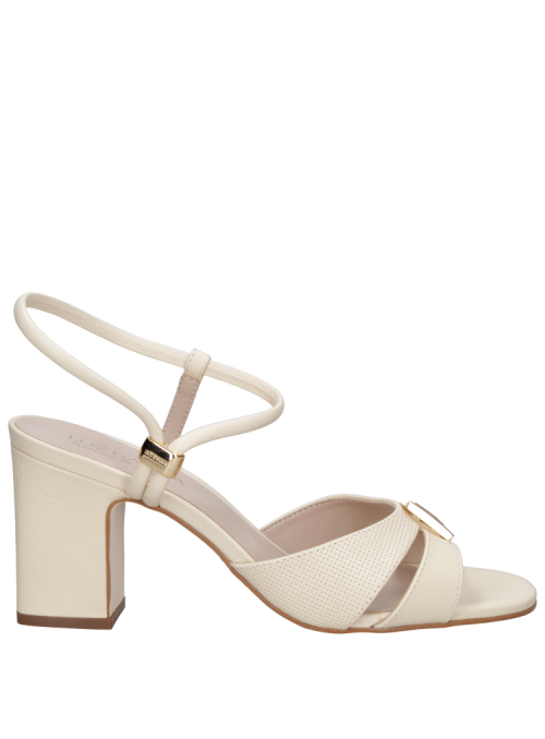 Sandalia Mujer K586 LUZ DA LUA BEIGE
