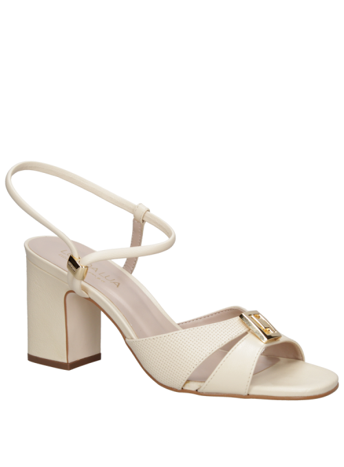 Sandalia Mujer K586 LUZ DA LUA BEIGE