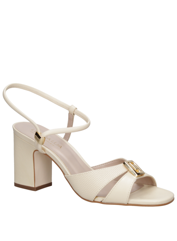 Sandalia Mujer K586 LUZ DA LUA BEIGE
