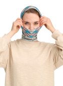 Bandana beige unisex para niño, estilo deportivo, ideal para actividades al aire libre.