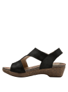Sandalia Mujer K623 PANAMA JACK NEGRO