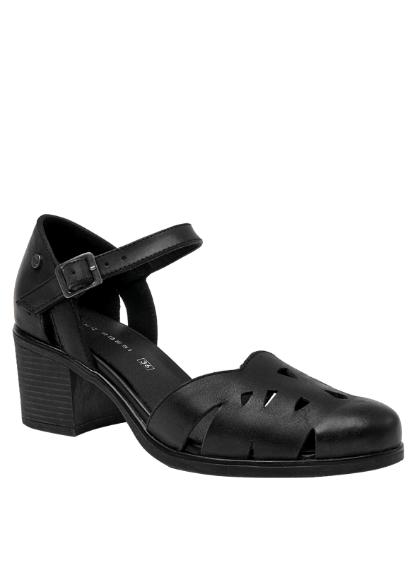 Sandalia Mujer K686 BRUNO ROSSI NEGRO