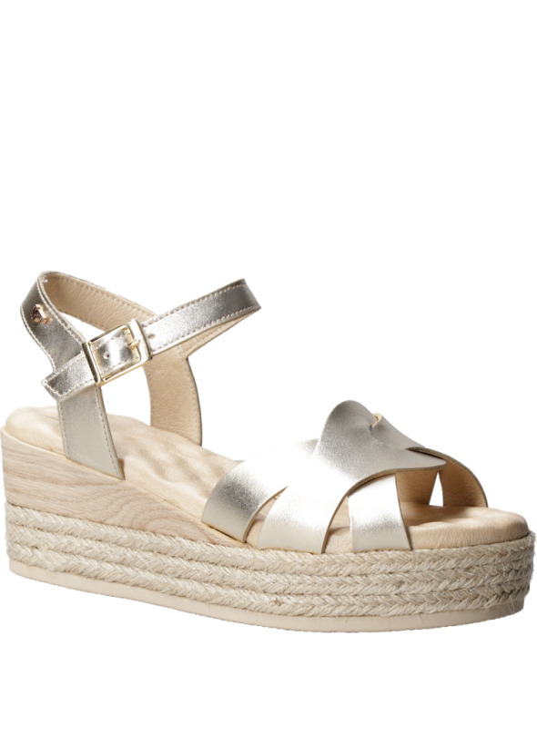 Sandalia Mujer K066 16 HRS ORO