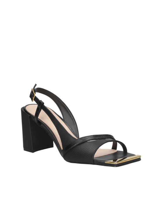 Sandalia Mujer Sandalia Mujer G186 LUZ DA LUA NEGRO