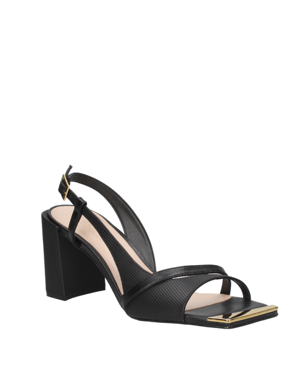 Sandalia Mujer G186 LUZ DA LUA NEGRO