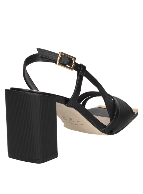 Sandalia Mujer G186 LUZ DA LUA NEGRO Sandalia Mujer G186 LUZ DA LUA NEGRO