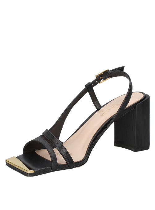 Sandalia Mujer G186 LUZ DA LUA NEGRO Sandalia Mujer G186 LUZ DA LUA NEGRO