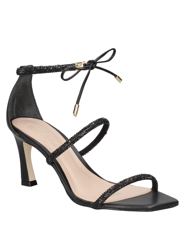 Sandalia Mujer G192 LUZ DA LUA NEGRO