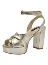 Sandalia Mujer K208 POLLINI ORO