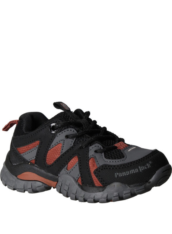 Zapatilla Niño (22 Al 27) H189 PANAMA JACK NEGRO