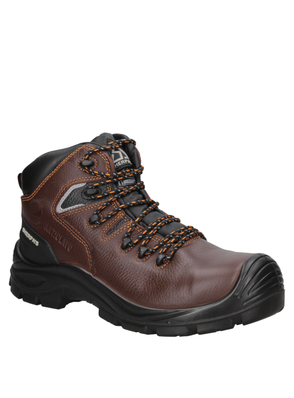 Zapato de Seguridad Hombre - WATER RESISTANT A905 SHERPA'S Café