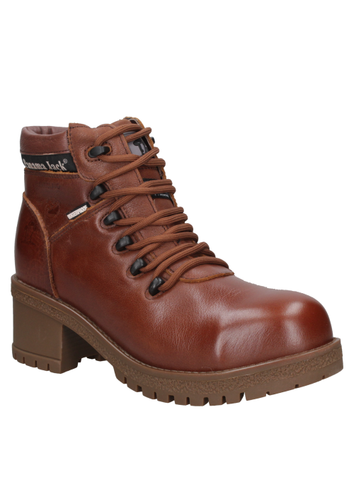 Zapato de trabajo con taco bloque de 6,5 cm, combinando estilo y máxima protección.
