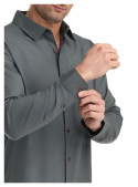 Camisa Baeza K867 PANAMA JACK GRIS