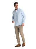 Camisa Pura - Lino K868 PANAMA JACK CELESTE