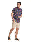 Guayabera Sitges Viscosa Hombre