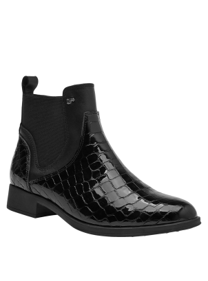 Botin Chelsea de Charol