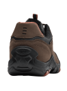 Calzado outdoor café para hombre, resistente, apariencia nobuk, ideal para actividades al aire libre.
