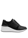 Zapatilla Mujer L717 BRUNO ROSSI NEGRO