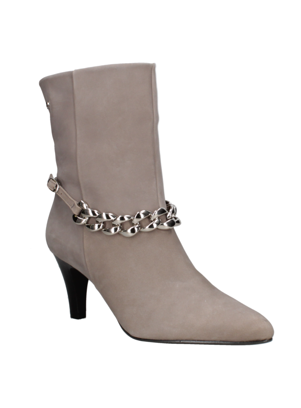 Botín Mujer L204 POLLINI TAUPE