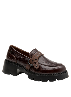 	Mocasín Cuero Mujer