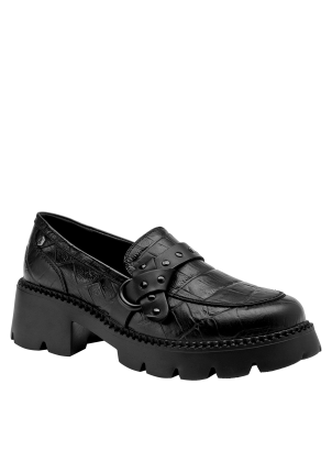 	Mocasín Cuero Mujer