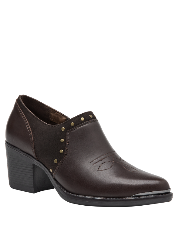 Zapato Vaquero Mujer L693 BRUNO ROSSI NEGRO