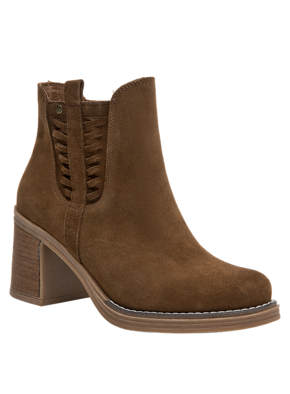 Botín Mujer L225 POLLINI CAFÉ