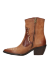 Botín Vaquero Mujer L795 AS98 CAMEL