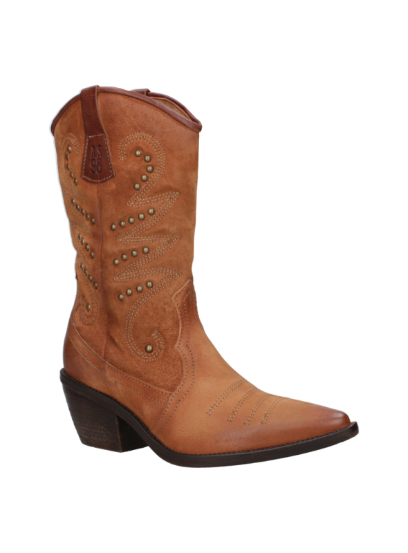 Bota Vaquera Mujer L796 AS98 CAMEL