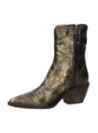 Botín Vaquero Mujer L797 AS98 DORADO