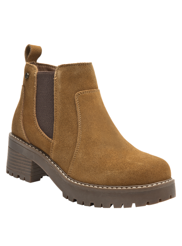 Botín Mujer L676 BRUNO ROSSI CAMEL