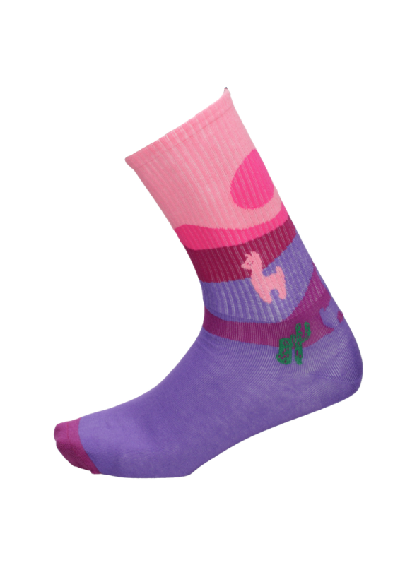 Calcetines Bacanes - Sol de Atacama (Unisex) K902 CALCETINES BACANES MORADO
