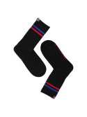 Calcetines Bacanes - Negro Tricolor (Unisex) K907 CALCETINES BACANES NEGRO