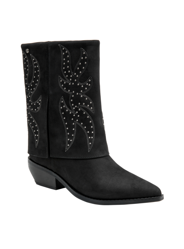 Bota Vaquera Mujer L208 POLLINI NEGRO