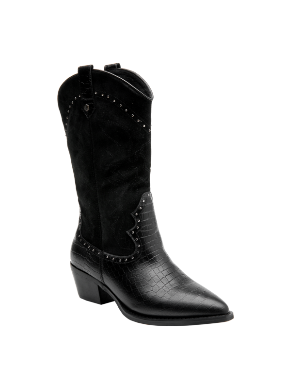 Bota Vaquera Mujer L353 ZAPPA NEGRO