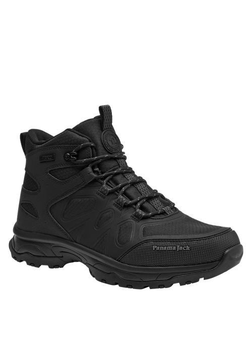 Botín versátil que complementa un look urbano-relajado, adecuado para hiking o días lluviosos en la ciudad.
