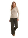 Polera Coslada L992 PANAMA JACK BEIGE